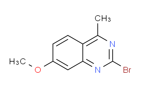 CAS No. 1782530-09-9, 2-Bromo-7-methoxy-4-methylquinazoline
