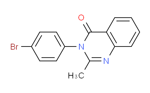 CAS No. 1788-95-0, 3-(4-Bromophenyl)-2-methylquinazolin-4(3H)-one