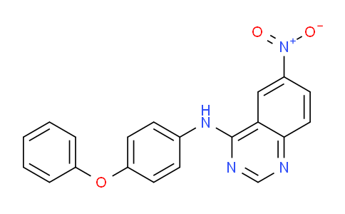 CAS No. 179248-67-0, 6-Nitro-N-(4-phenoxyphenyl)quinazolin-4-amine