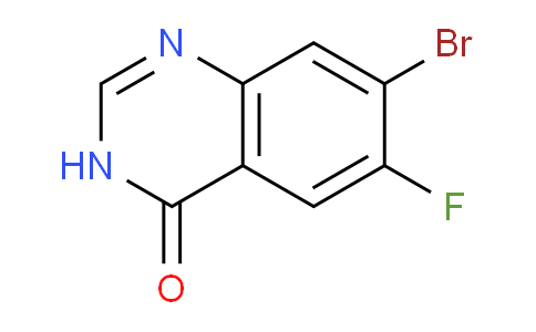 CAS No. 1800261-92-0, 7-Bromo-6-fluoroquinazolin-4(3H)-one