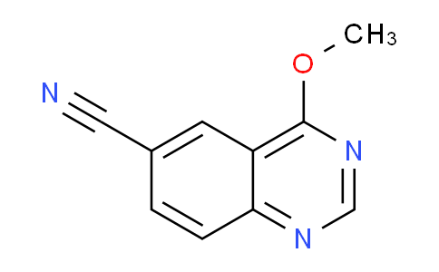 CAS No. 1823343-70-9, 4-Methoxyquinazoline-6-carbonitrile
