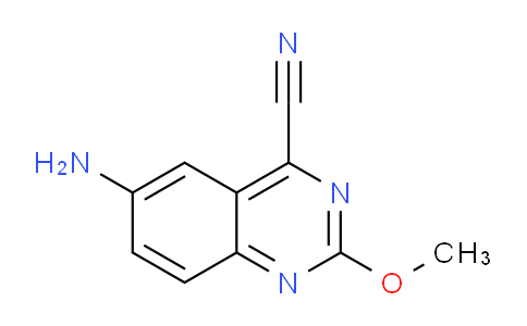CAS No. 1823363-18-3, 6-Amino-2-methoxyquinazoline-4-carbonitrile