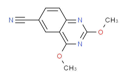 CAS No. 1823776-39-1, 2,4-Dimethoxyquinazoline-6-carbonitrile