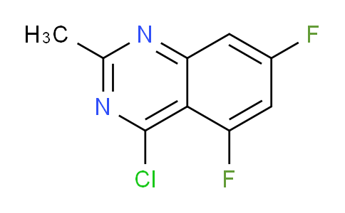 CAS No. 1823885-13-7, 4-Chloro-5,7-difluoro-2-methylquinazoline