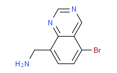 CAS No. 1823893-14-6, (5-Bromoquinazolin-8-yl)methanamine