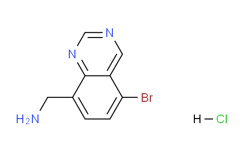 CAS No. 1823893-15-7, (5-Bromoquinazolin-8-yl)methanamine hydrochloride