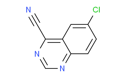 CAS No. 1823898-15-2, 6-Chloroquinazoline-4-carbonitrile