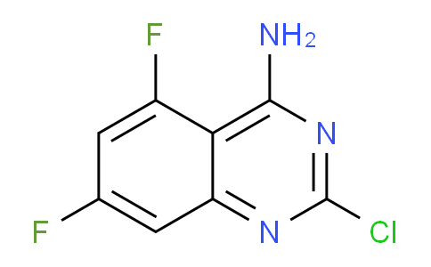 CAS No. 1823899-55-3, 2-Chloro-5,7-difluoroquinazolin-4-amine