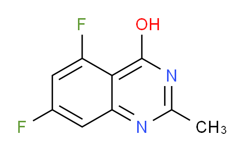 CAS No. 1823931-59-4, 5,7-Difluoro-2-methylquinazolin-4-ol