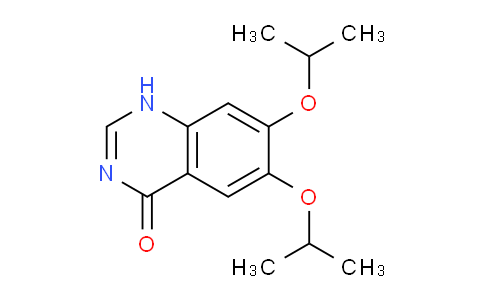 CAS No. 183322-59-0, 6,7-Diisopropoxyquinazolin-4(1H)-one