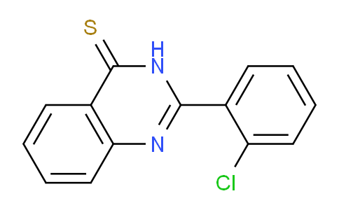 CAS No. 18590-76-6, 2-(2-Chlorophenyl)quinazoline-4(3H)-thione