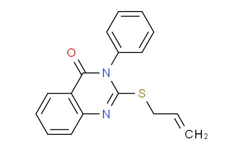 CAS No. 18741-25-8, 2-(Allylthio)-3-phenylquinazolin-4(3H)-one