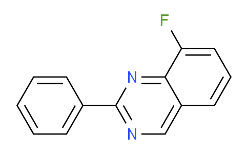 CAS No. 1884273-18-0, 8-Fluoro-2-phenylquinazoline