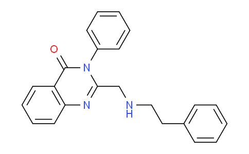 CAS No. 19062-63-6, 2-((Phenethylamino)methyl)-3-phenylquinazolin-4(3H)-one