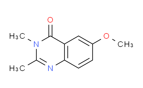 CAS No. 19178-16-6, 6-Methoxy-2,3-dimethylquinazolin-4(3H)-one