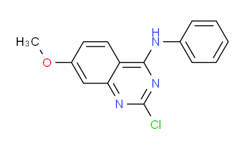 CAS No. 192218-48-7, 2-Chloro-7-methoxy-N-phenylquinazolin-4-amine