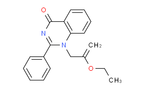 CAS No. 1956307-60-0, 1-(2-Ethoxyallyl)-2-phenylquinazolin-4(1H)-one