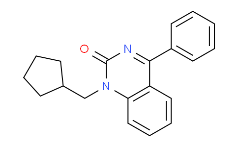 CAS No. 1956309-32-2, 1-(Cyclopentylmethyl)-4-phenylquinazolin-2(1H)-one