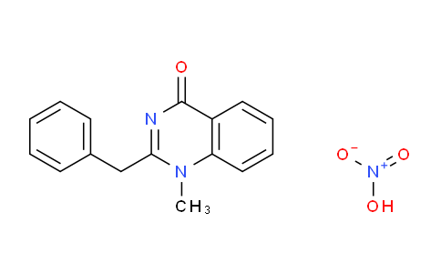 CAS No. 1956310-94-3, 2-Benzyl-1-methylquinazolin-4(1H)-one nitrate