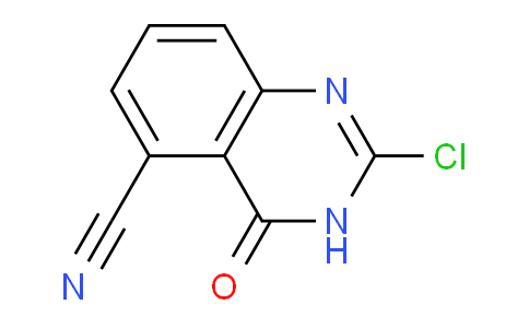 CAS No. 1956332-44-7, 2-Chloro-4-oxo-3,4-dihydroquinazoline-5-carbonitrile