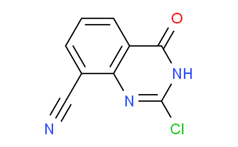CAS No. 1956366-96-3, 2-Chloro-4-oxo-3,4-dihydroquinazoline-8-carbonitrile