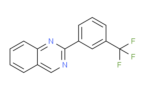 CAS No. 1956371-32-6, 2-(3-(Trifluoromethyl)phenyl)quinazoline