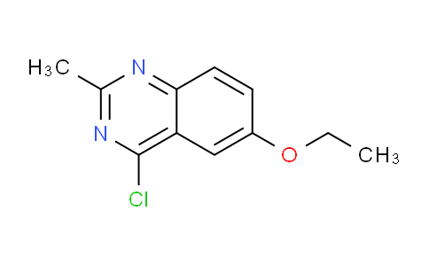 CAS No. 1956371-63-3, 4-Chloro-6-ethoxy-2-methylquinazoline