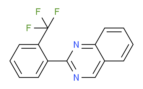 CAS No. 1956376-52-5, 2-(2-(Trifluoromethyl)phenyl)quinazoline