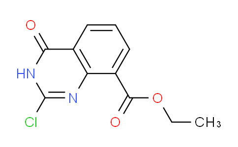 CAS No. 1956380-50-9, Ethyl 2-chloro-4-oxo-3,4-dihydroquinazoline-8-carboxylate