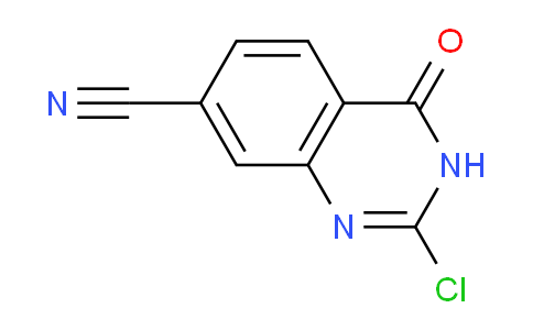 CAS No. 1956382-84-5, 2-Chloro-4-oxo-3,4-dihydroquinazoline-7-carbonitrile