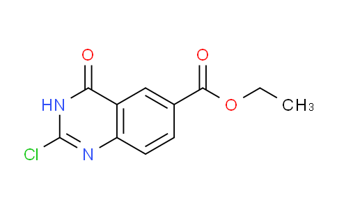 CAS No. 1956385-07-1, Ethyl 2-chloro-4-oxo-3,4-dihydroquinazoline-6-carboxylate