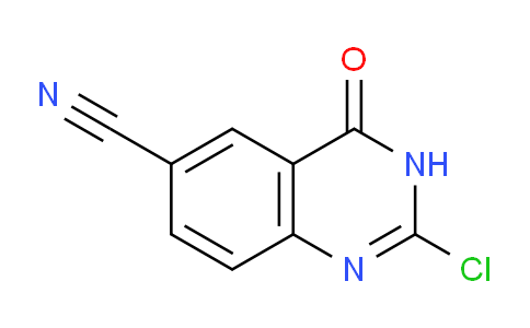 CAS No. 1956385-39-9, 2-Chloro-4-oxo-3,4-dihydroquinazoline-6-carbonitrile