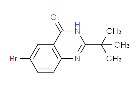 CAS No. 1956385-68-4, 6-Bromo-2-(tert-butyl)quinazolin-4(3H)-one