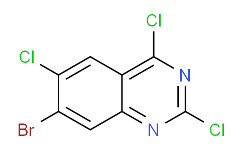 CAS No. 1956389-96-0, 7-Bromo-2,4,6-trichloroquinazoline