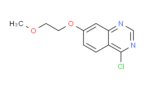 CAS No. 199327-54-3, 4-Chloro-7-(2-methoxyethoxy)quinazoline