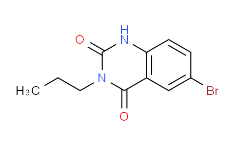 CAS No. 200938-70-1, 6-Bromo-3-propylquinazoline-2,4(1H,3H)-dione