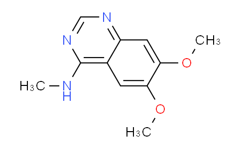 CAS No. 21575-14-4, 6,7-Dimethoxy-N-methylquinazolin-4-amine