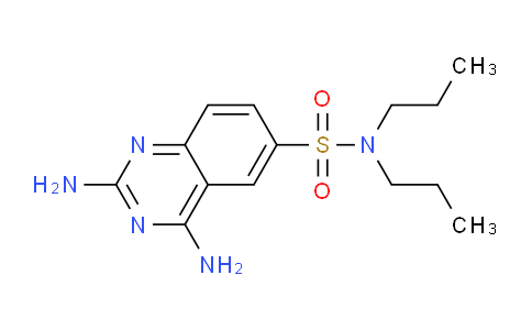 CAS No. 21882-32-6, 2,4-Diamino-N,N-dipropylquinazoline-6-sulfonamide