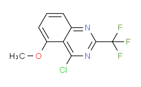 CAS No. 219773-96-3, 4-Chloro-5-methoxy-2-(trifluoromethyl)quinazoline