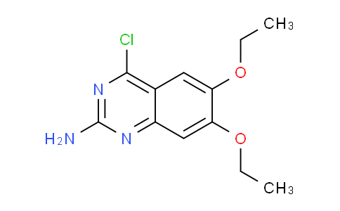 CAS No. 221698-92-6, 4-Chloro-6,7-diethoxyquinazolin-2-amine