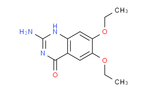 CAS No. 221699-44-1, 2-Amino-6,7-diethoxyquinazolin-4(1H)-one