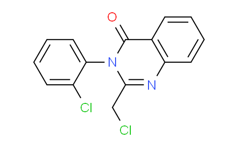 CAS No. 22312-83-0, 2-(Chloromethyl)-3-(2-chlorophenyl)quinazolin-4(3H)-one