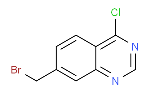 CAS No. 234098-35-2, 7-(Bromomethyl)-4-chloroquinazoline
