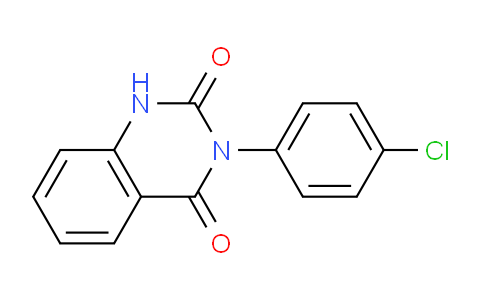 CAS No. 2400-95-5, 3-(4-Chlorophenyl)quinazoline-2,4(1H,3H)-dione