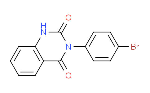CAS No. 2400-96-6, 3-(4-Bromophenyl)quinazoline-2,4(1H,3H)-dione