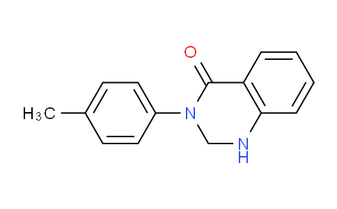 CAS No. 2401-05-0, 3-(p-Tolyl)-2,3-dihydroquinazolin-4(1H)-one