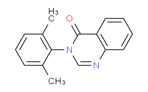 CAS No. 24118-09-0, 3-(2,6-Dimethylphenyl)quinazolin-4(3H)-one