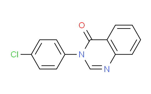 CAS No. 24122-31-4, 3-(4-Chlorophenyl)quinazolin-4(3H)-one