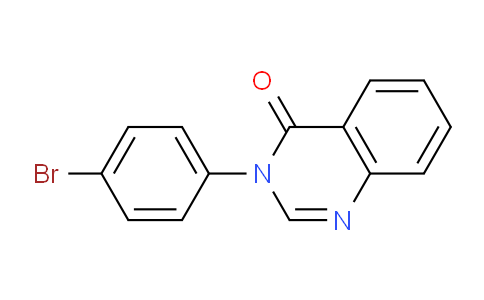 CAS No. 24122-32-5, 3-(4-Bromophenyl)quinazolin-4(3H)-one