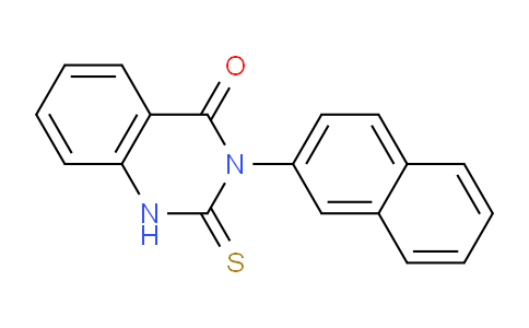 CAS No. 24282-95-9, 3-(Naphthalen-2-yl)-2-thioxo-2,3-dihydroquinazolin-4(1H)-one